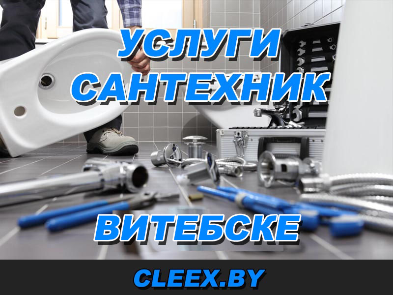 Сантехнические работы в Витебске любой сложности - водоснабжение, канализация. Цены на услуги по сантехническим работам указаны в прайсе на сайте компании
