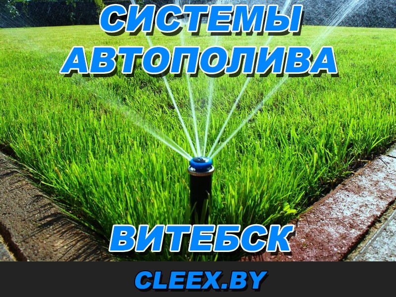 Автополив газона Витебск. Благоустройство территории в Витебске.