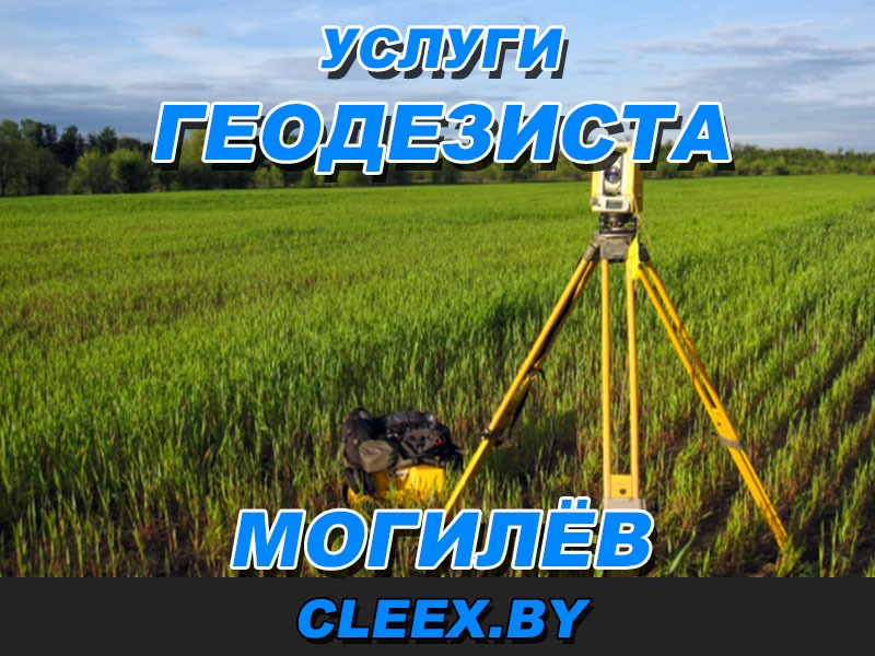 Геодезические услуги в Могилёве