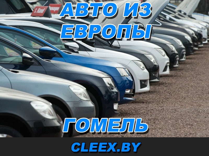 Услуги по пригону авто из Европы в Гомель