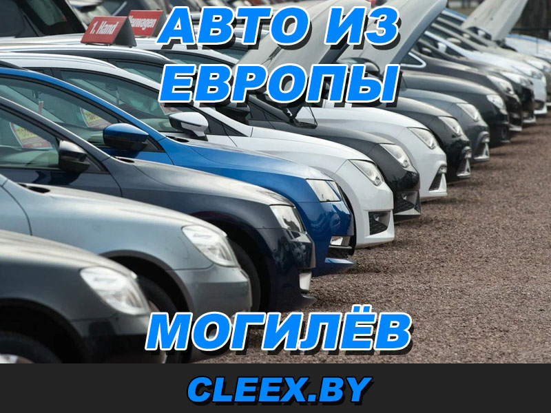 Услуги по пригону машин из Европы в Могилёв.